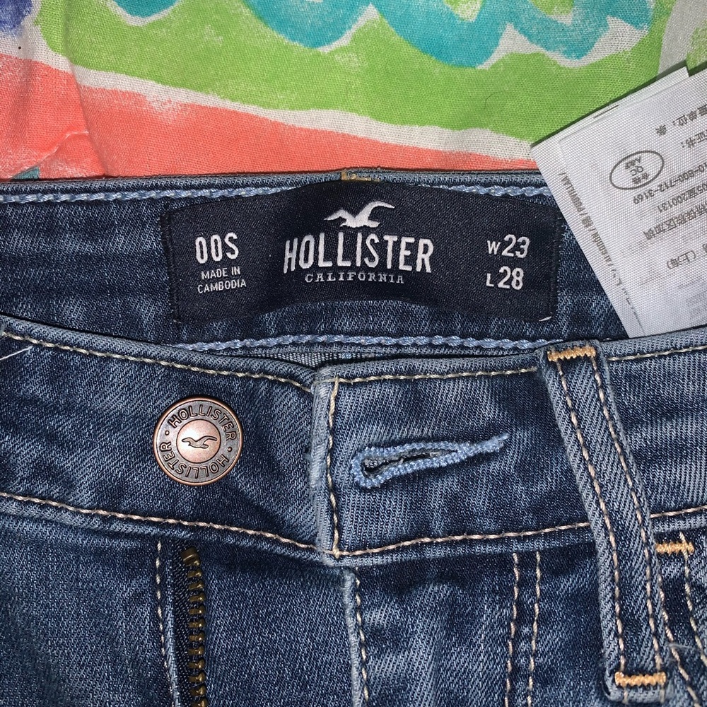 Ripped Hollister Skinny Jeans